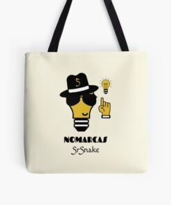 Alternative view of Bolsa de tela estampada | Logotipo Bombilla