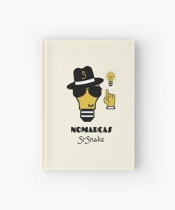 Cuaderno de tapa dura | Logotipo Bombilla