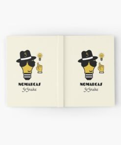 Alternative view of Cuaderno de tapa dura | Logotipo Bombilla