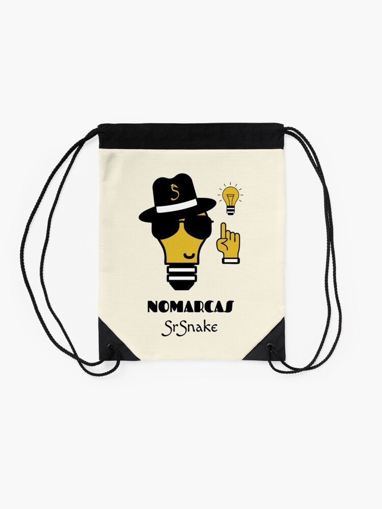 Mochila de cuerda | Logotipo Bombilla