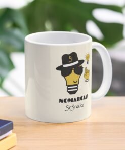 Alternative view of Taza clásica | Logotipo Bombilla