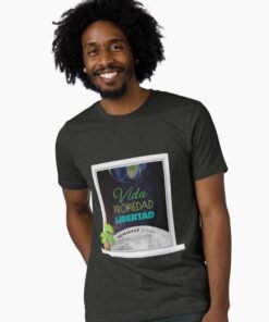 Camiseta de tejido mixto | Vida, Propiedad, Libertad