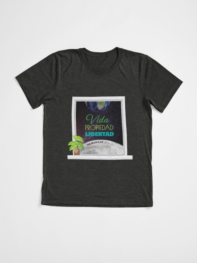 Camiseta de tejido mixto | Vida, Propiedad, Libertad - Imagen 3