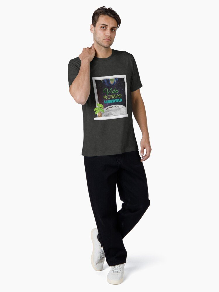 Camiseta de tejido mixto | Vida, Propiedad, Libertad - Imagen 4