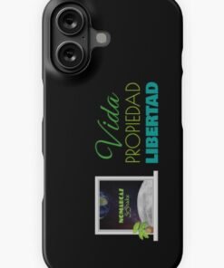 Alternative view of Funda rígida para iPhone | Vida, Propiedad, Libertad