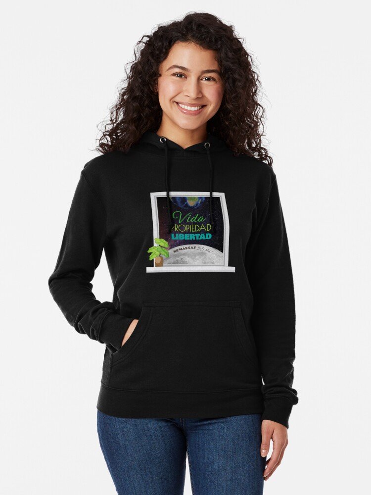 Sudadera ligera con capucha | Vida, Propiedad, Libertad - Imagen 2