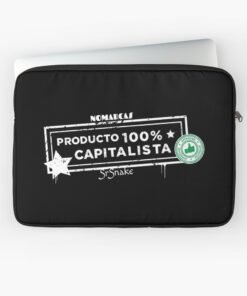Funda para portátil | Producto 100% Cap (letras blancas)