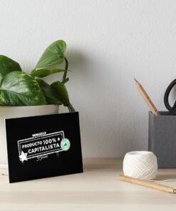 Lámina rígida | Producto 100% Cap (letras blancas)