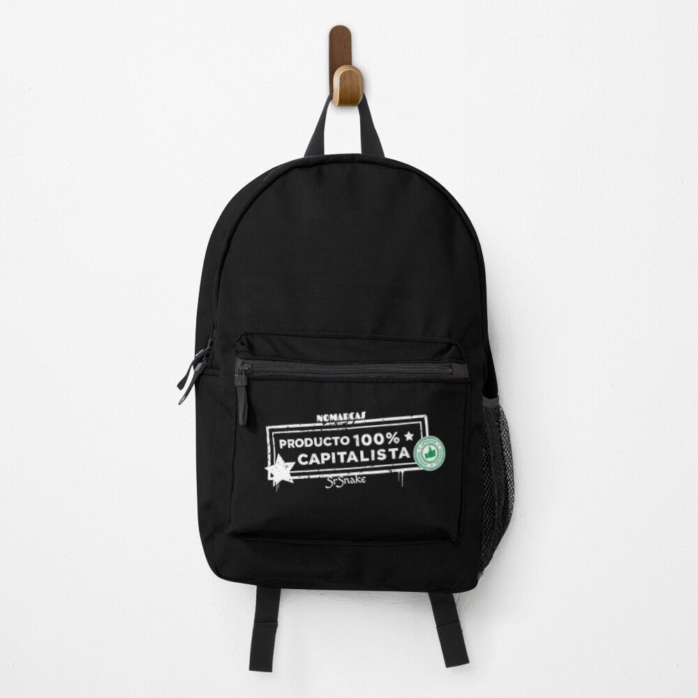 Mochila | Producto 100% Cap (letras blancas)