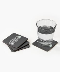 Alternative view of Posavasos | Producto 100% Cap (letras blancas)