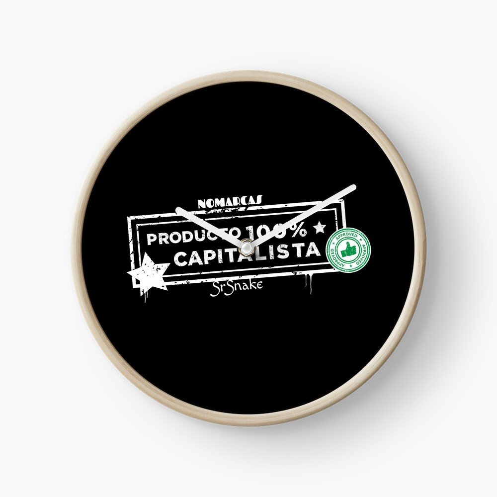 Reloj | Producto 100% Cap (letras blancas)