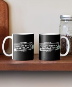 Taza clásica | Producto 100% Cap (letras blancas)