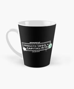 Taza cónica | Producto 100% Cap (letras blancas)
