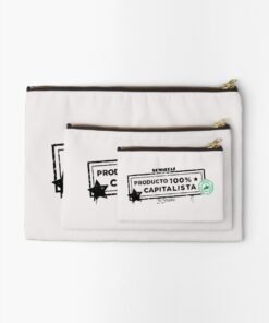 Alternative view of Bolso de mano | Producto 100% Cap (letras negras)