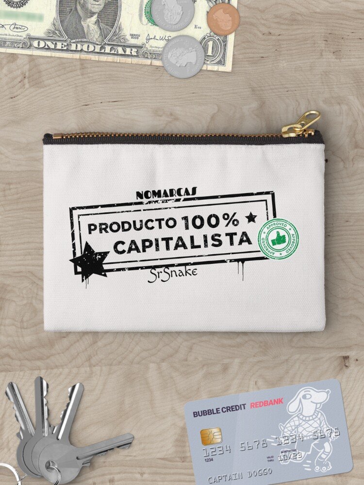 Bolso de mano | Producto 100% Cap (letras negras) - Imagen 3