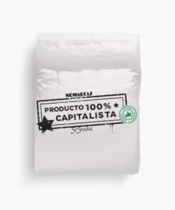 Alternative view of Funda nórdica | Producto 100% Cap (letras negras)