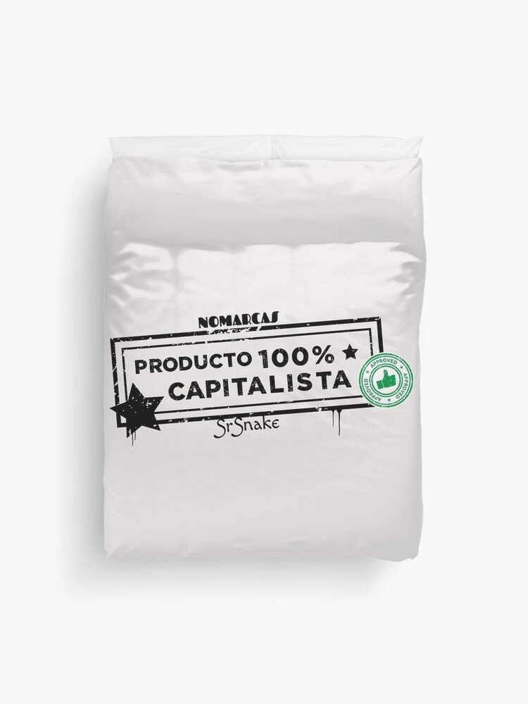 Funda nórdica | Producto 100% Cap (letras negras) - Imagen 2