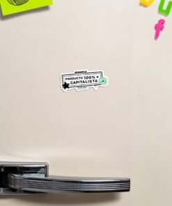 Alternative view of Imanes | Producto 100% Cap (letras negras)