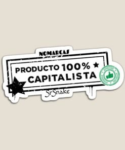 Imanes | Producto 100% Cap (letras negras)