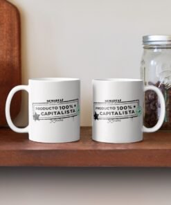 Taza clásica | Producto 100% Cap (letras negras)