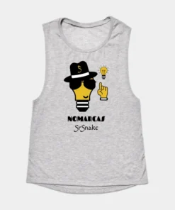 Alternative view of Camisetas de tirantes | Logotipo Bombilla