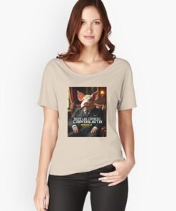 Camiseta ancha | Cerdo capitalista