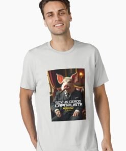 Camiseta esencial | Cerdo capitalista