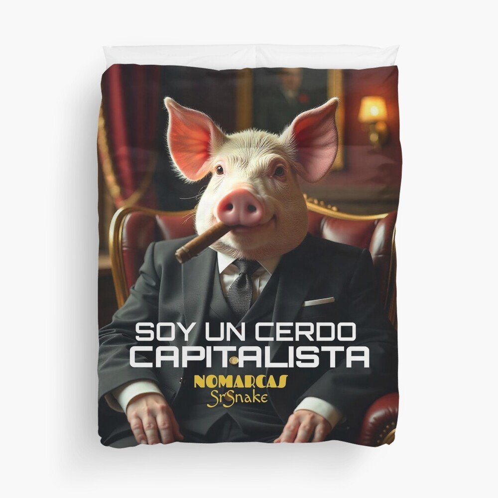 Funda nórdica | Cerdo capitalista