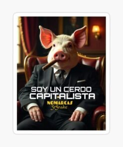 Pegatinas | Cerdo capitalista