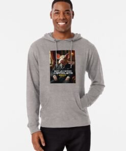 Sudadera ligera con capucha | Cerdo capitalista