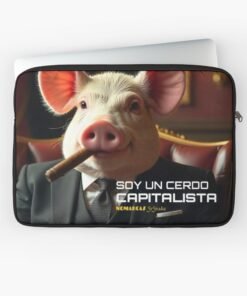 Funda para portátil | Cerdo capitalista 2.0