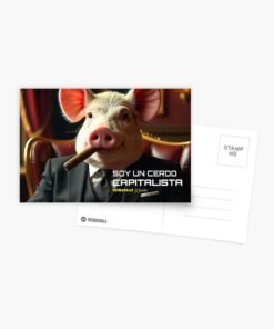 Postal | Cerdo capitalista 2.0