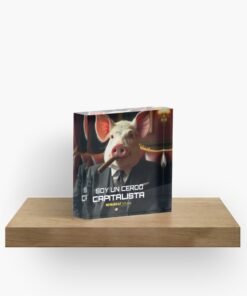 Bloques acrílicos | Cerdo capitalista