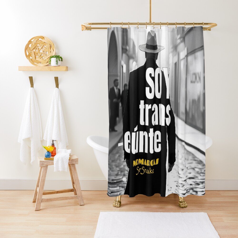 Cortina de ducha | Soy transeúnte
