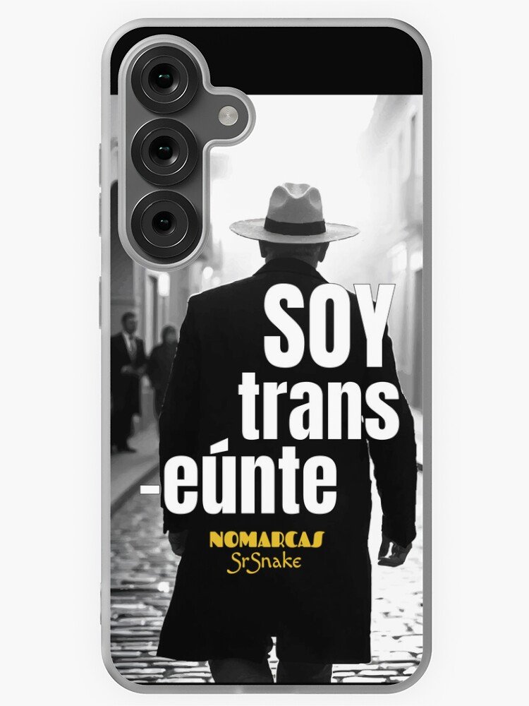 Funda blanda para Samsung | Soy transeúnte - Imagen 2