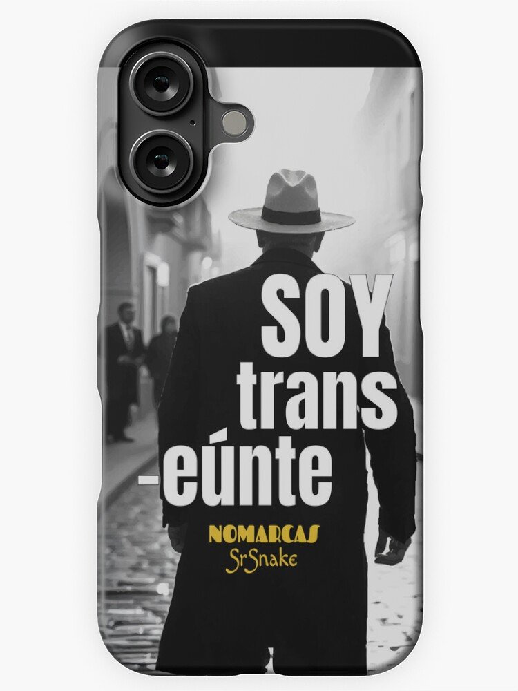 Funda rígida para iPhone | Soy transeúnte - Imagen 2