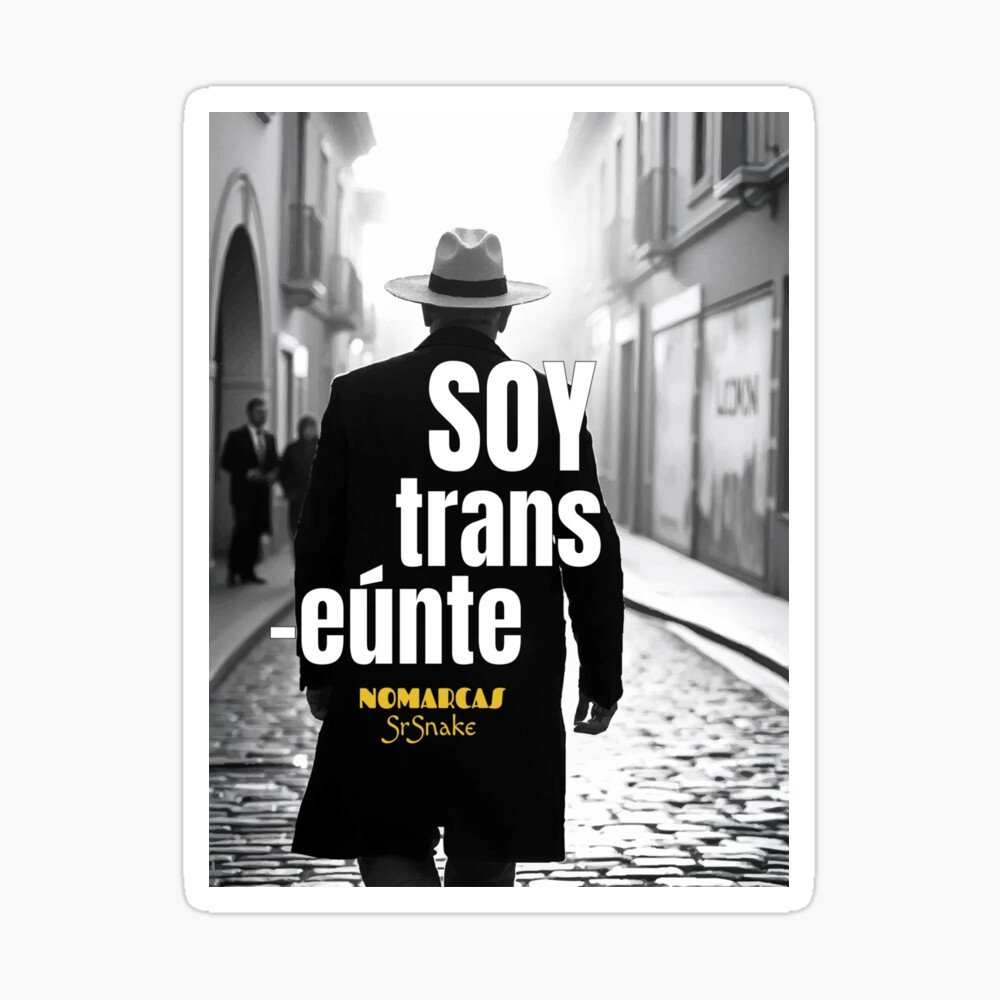 Pegatinas | Soy transeúnte