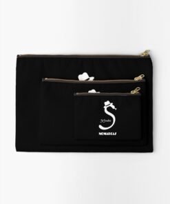 Alternative view of Bolso de mano |  Logotipo sencillo SrSnake (letras blancas)