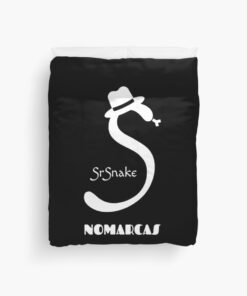 Alternative view of Funda nórdica |  Logotipo sencillo SrSnake (letras blancas)