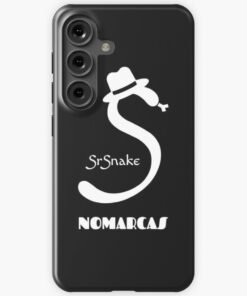 Alternative view of Funda rígida para Samsung | Logotipo sencillo SrSnake (letras blancas)