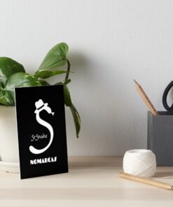 Lámina rígida | Logotipo sencillo SrSnake (letras blancas)