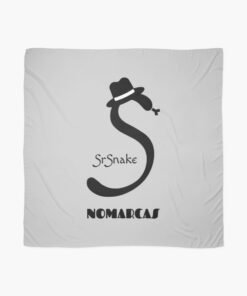 Alternative view of Pañuelo | Logotipo sencillo SrSnake (letras negras)