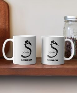 Taza clásica |  Logotipo sencillo SrSnake (letras negras)