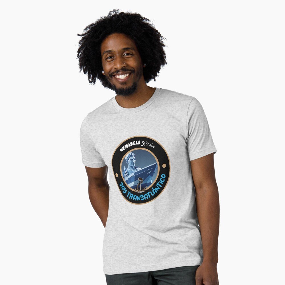 Camiseta de tejido mixto | Soy transatlántico - Imagen 7