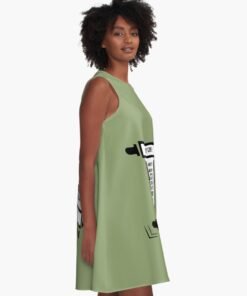 Alternative view of Vestido acampanado | Ultraconservador (fondo claro)