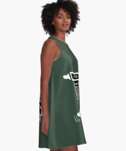 Alternative view of Vestido acampanado | Ultraconservador (fondo oscuro)