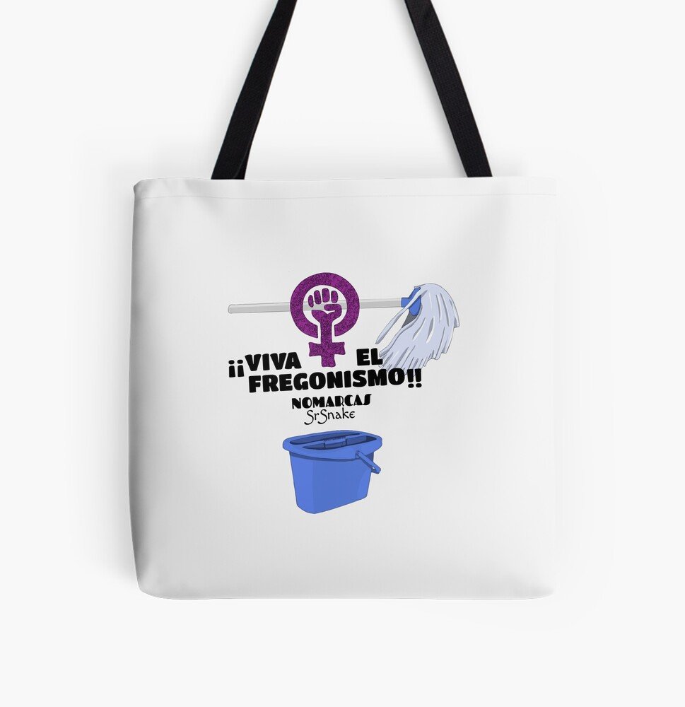 Bolsa de tela estampada | Viva el fregonismo - Imagen 2