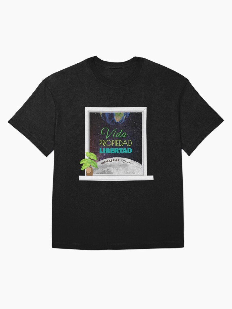 Camiseta oversize | Vida, Propiedad, Libertad - Imagen 3
