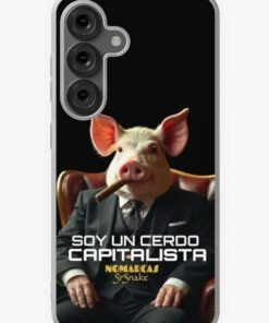 Alternative view of Funda blanda para Samsung | Cerdo capitalista 4.0