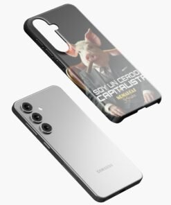Funda rígida para Samsung | Cerdo capitalista 4.0